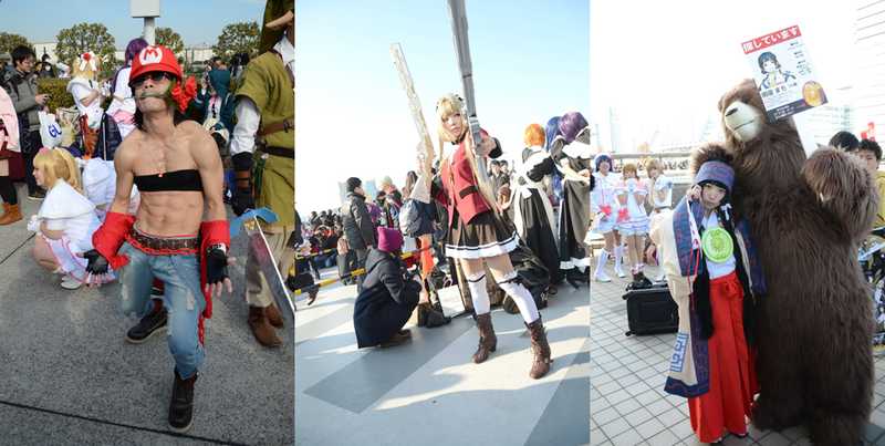 Illustration for article titled Year-End Cosplay in Japan: The Cute, the Sexy, the Weird